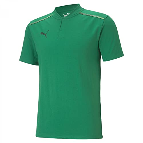 PUMA Unisex Teamcup Casuals Polo Poloshirt, Amazon-Grün, M von PUMA