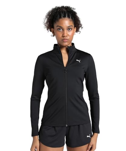 PUMA Unisex W PUMA Strong Full Zip Sweatjacken, PUMA Black, XS von PUMA