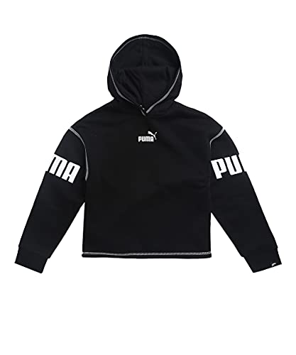 PUMA girls Sweater, Puma Black, 176 von PUMA