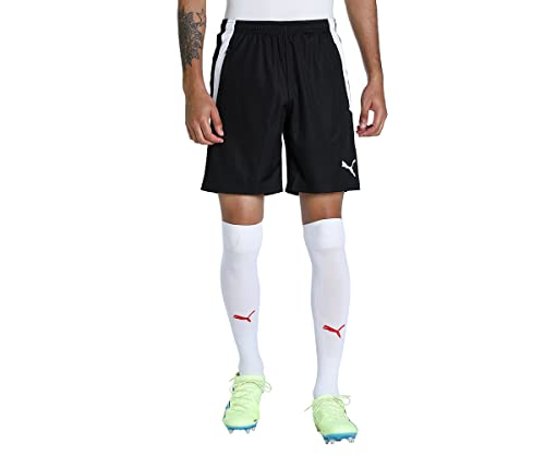 PUMA Herren Shorts Teamliga Training Shorts, Puma Black-Puma White, L von PUMA