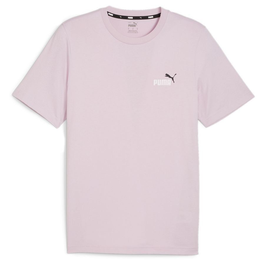 Puma Essentials+ zweifarbiges T-Shirt mit kleinem Logo von PUMA