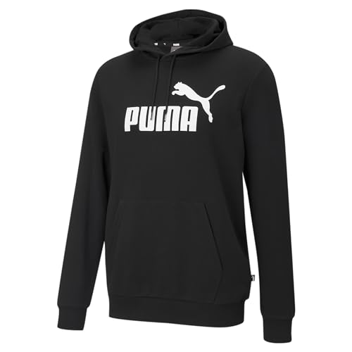 PUMA Herren Big Logo Hættetrøje Tr Pullover, Puma Black, XL EU von PUMA