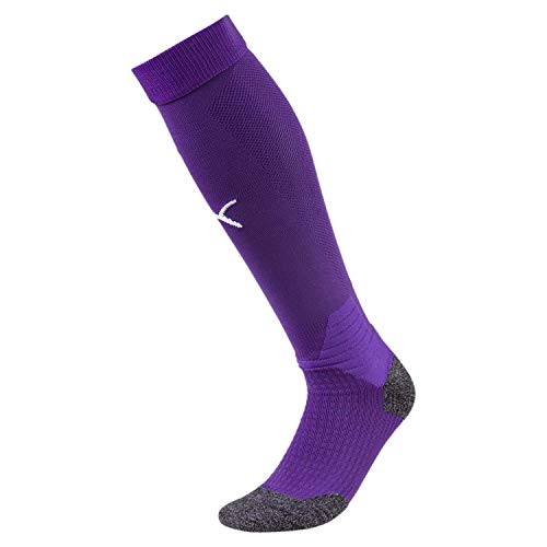 PUMA Unisex, Team LIGA Socks Socken, Prism Violet-White, 35-38 (Herstellergröße: 2) von PUMA