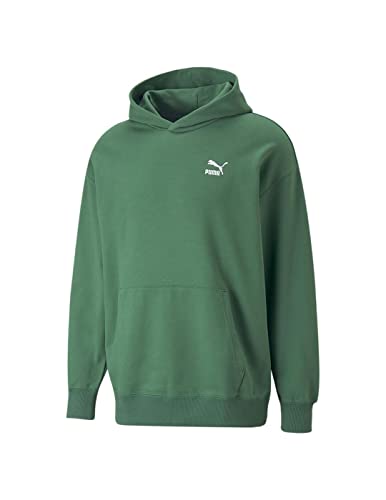Puma Herren Sweatshirt Classics Relaxed Green XL von PUMA