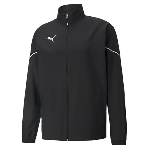 Puma Herren teamRISE Sideline Jacket Trainingsjacke, Black White, 3XL von Puma