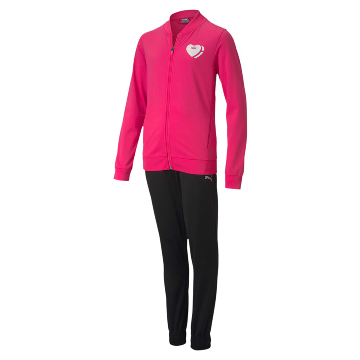 Puma Poly Suit G Mädchen Trainingsanzug Sportanzug 583317 Pink von Puma