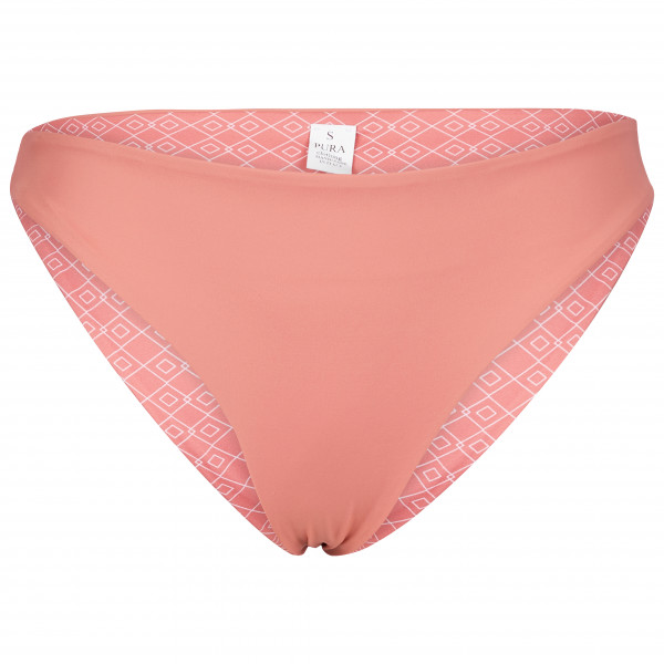 PURA clothing - Women's Malea - Bikini-Bottom Gr L;M;S;XL;XS grau;rosa;weiß von PURA clothing