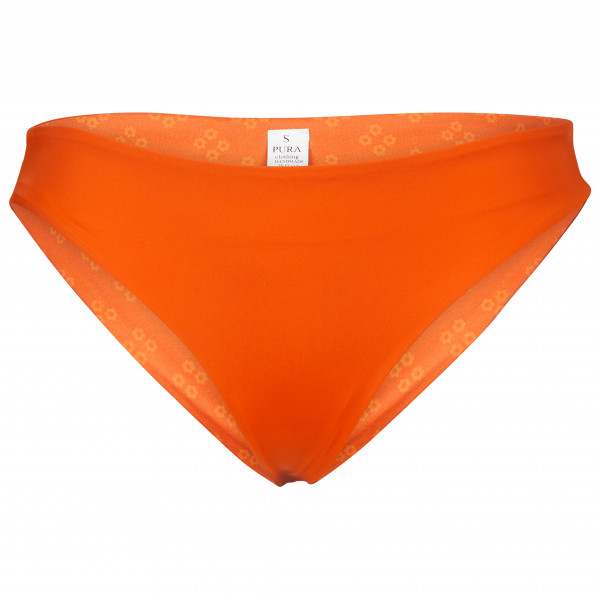 PURA clothing - Women's Nola - Bikini-Bottom Gr M;S;XL;XS orange/rot;rosa von PURA clothing