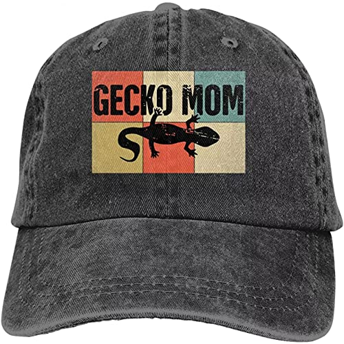 Baseballmütze Retro Gecko Mom Leopard Gecko Graphic Travel Sports Cloth Cap von PXHDZDG@