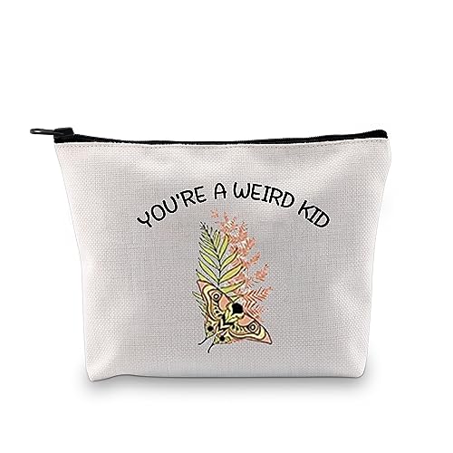 PXTIDY TV-Serie Make-up-Tasche Game The Last Us Movie Merch You're Weird Reise Kulturbeutel Filmliebhaber Geschenk, beige, Einheitsgröße, Make-up-Tasche von PXTIDY