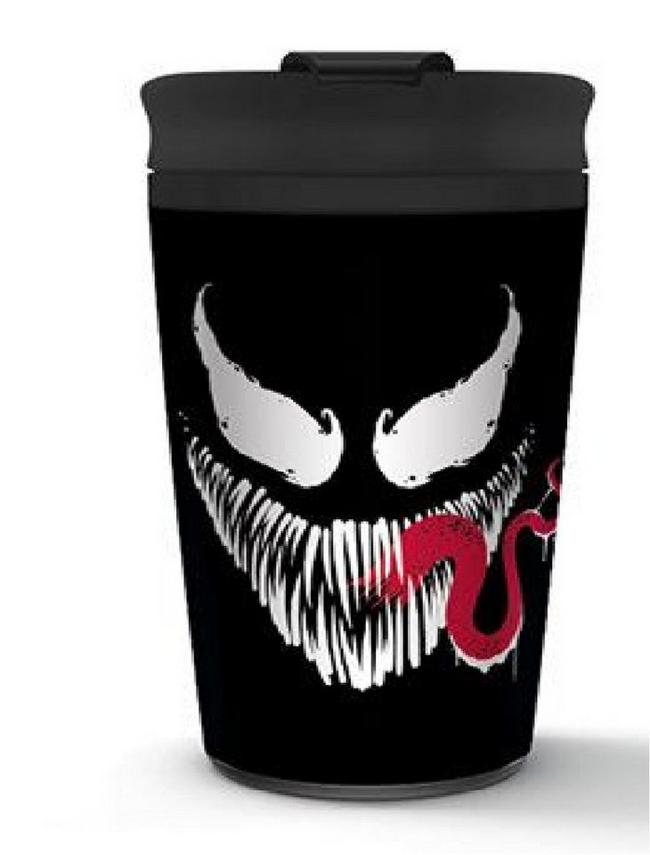 PYRAMID Trinkflasche Venom Reisetasse Face Becher Trinkbecher Trinkflasche von PYRAMID