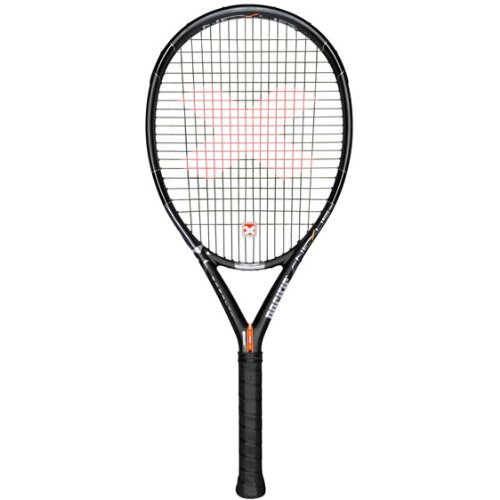 pacific Tennisschläger BX2 Nexus - bespannt mit Hülle, schwarz/ chrome, 1: (4 1/8), PC-0133-13.01.11 von Pacific