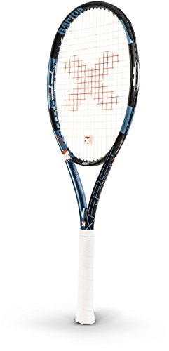 pacific Tennisschläger BXT X FAST LT - bespannt mit Hülle, schwarz/ chrom blau, 3: (4 3/8), PC-0062-17.03.11 von Pacific