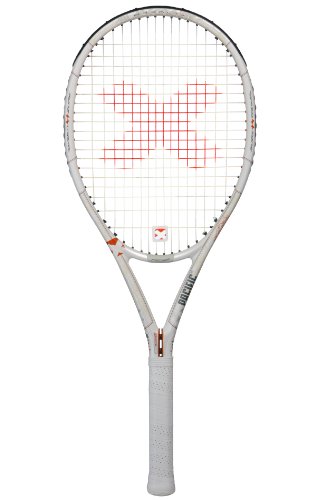 pacific Tennisschläger Finesse - unbespannt - mit Hülle, Weiß, 4: (4 1/2), PC-0118.04.10 von Pacific