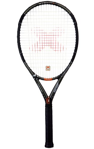 pacific Tennisschläger Nexus - unbespannt mit Hülle, schwarz/ chrome, 2: (4 1/4), PC-0133.02.10 von Pacific