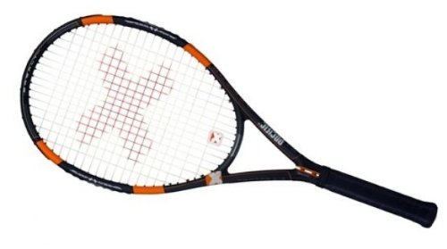 pacific Tennisschläger Raptor - unbespannt - ohne Hülle, schwarz/ orange, 3: (4 3/8), PC-0114.03.00 von Pacific