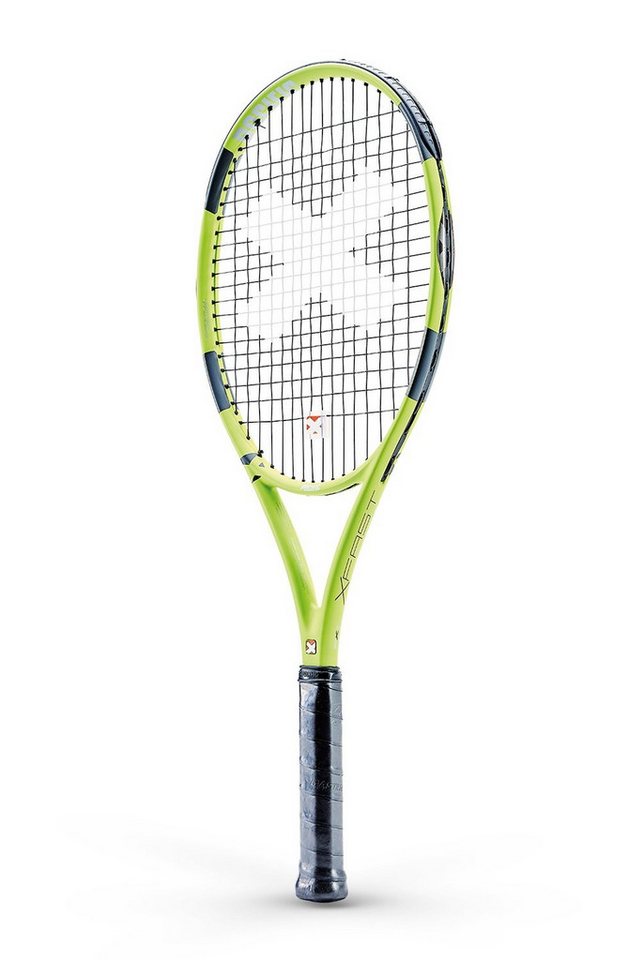 Pacific Tennisschläger BXT X Fast ULT Ultra Lite 100in/260g lime/grau - besaitet von Pacific