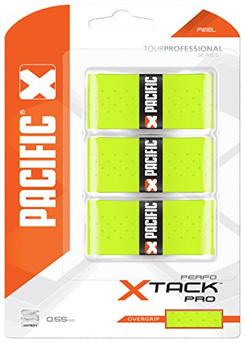 Pacific Unisex X Tack Pro Perfo Griffband, fluo-Gelb, 0.55mm EU von Pacific