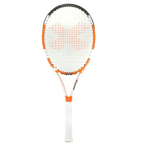 pacific Tennisschläger X FORCE Lite - bespannt - mit Hülle, orange/ weiss, 4: (4 1/2), PC-0076.04.11 von Pacific