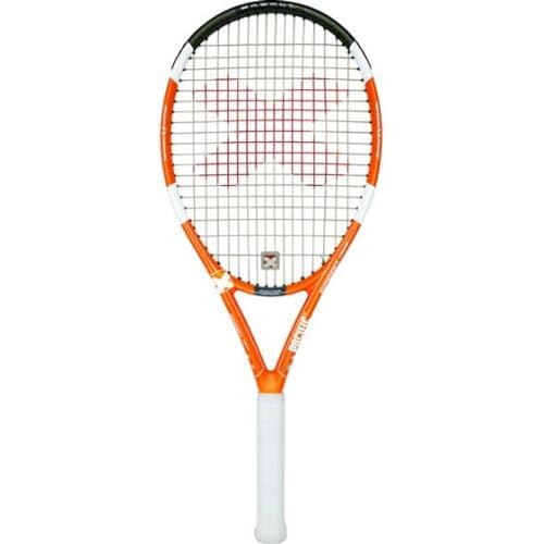 pacific Tennisschläger Speed Comp - bespannt - mit Hülle, orange/ weiss, 1: (4 1/8), PC-0125.01.11 von Pacific