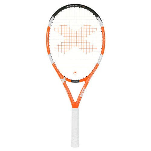 pacific Tennisschläger Speed Comp - bespannt - mit Hülle, orange/ weiss, 5: (4 5/8), PC-0125.05.11 von Pacific