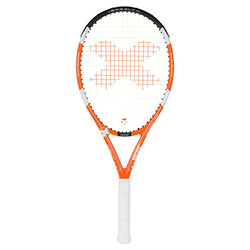 pacific Tennisschläger Speed Comp - unbespannt - mit Hülle, orange/ weiss, 1: (4 1/8), PC-0125.01.10 von Pacific