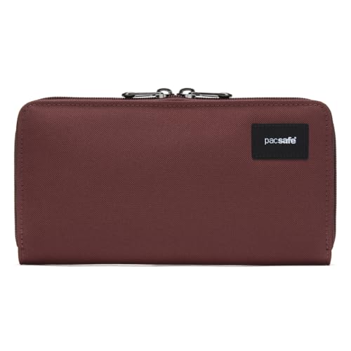Pacsafe RFIDsafe Continental Wallet Garnet Red von Pacsafe