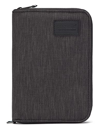 Pacsafe Rfidsafe Compact Travel Organizer Geldbörse, Black (schwarz), Einheitsgröße von Pacsafe