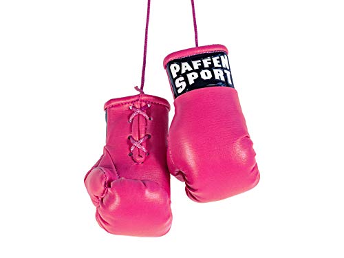 Paffen Sport «Colour» Mini Boxhandschuhe, Anhänger fürs Auto, pink von PAFFEN SPORT