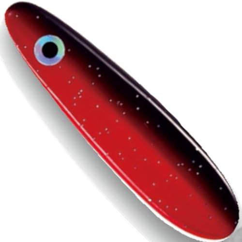 Paladin 8g 4cm Troutwerk Durchlaufblinker Thor - Forellenblinker, Farbe:schwarz-rot von Paladin