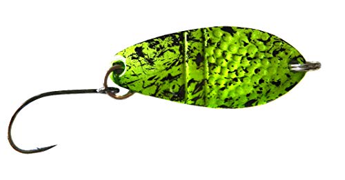 Paladin Blinker Trout Spoon 2,7g - Forellenblinker, Farbe:grün-schwarz/silberfarben von Paladin
