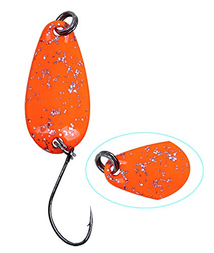 Paladin Trout Spoon II 1,8 g Farbe Orange - Glitter / Orange - Glitter von Paladin