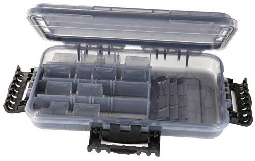 Paladin Zubehörbox Deluxe mit Gummidichtung 27x18x4,8cm - Kunstköderbox für Gummifische & Wobbler, Köderbox, Tacklebox von Paladin