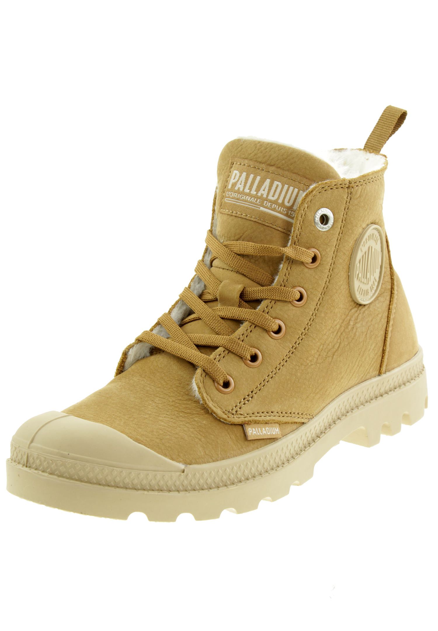 PALLADIUM Damen Pampa Hi Zip WL W Winter Ankle Boots Stiefelette 95982 braun von Palladium