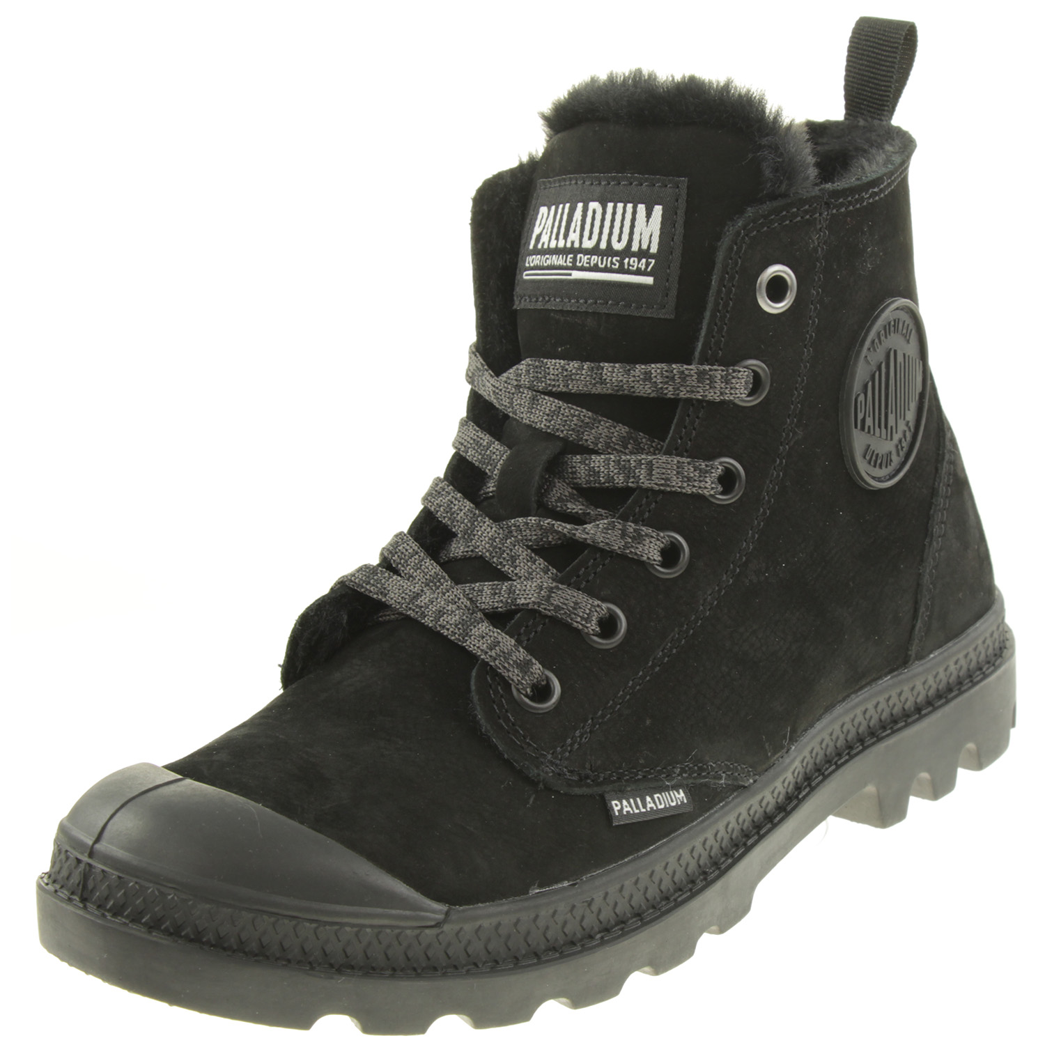 PALLADIUM Damen Pampa Hi Zip WL Winter Ankle Boots Stiefelette 95982 Schwarz von Palladium