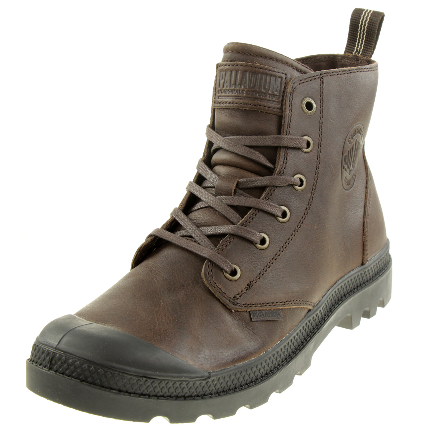 PALLADIUM Unisex Pampa Zip Leather ESS Boots Stiefelette 76888 Braun von Palladium