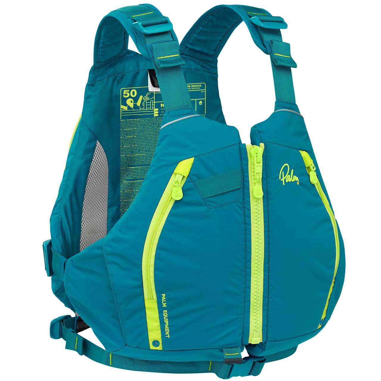 Palm Peyto Schwimmweste - Teal, XL/XXL von Palm Equipment