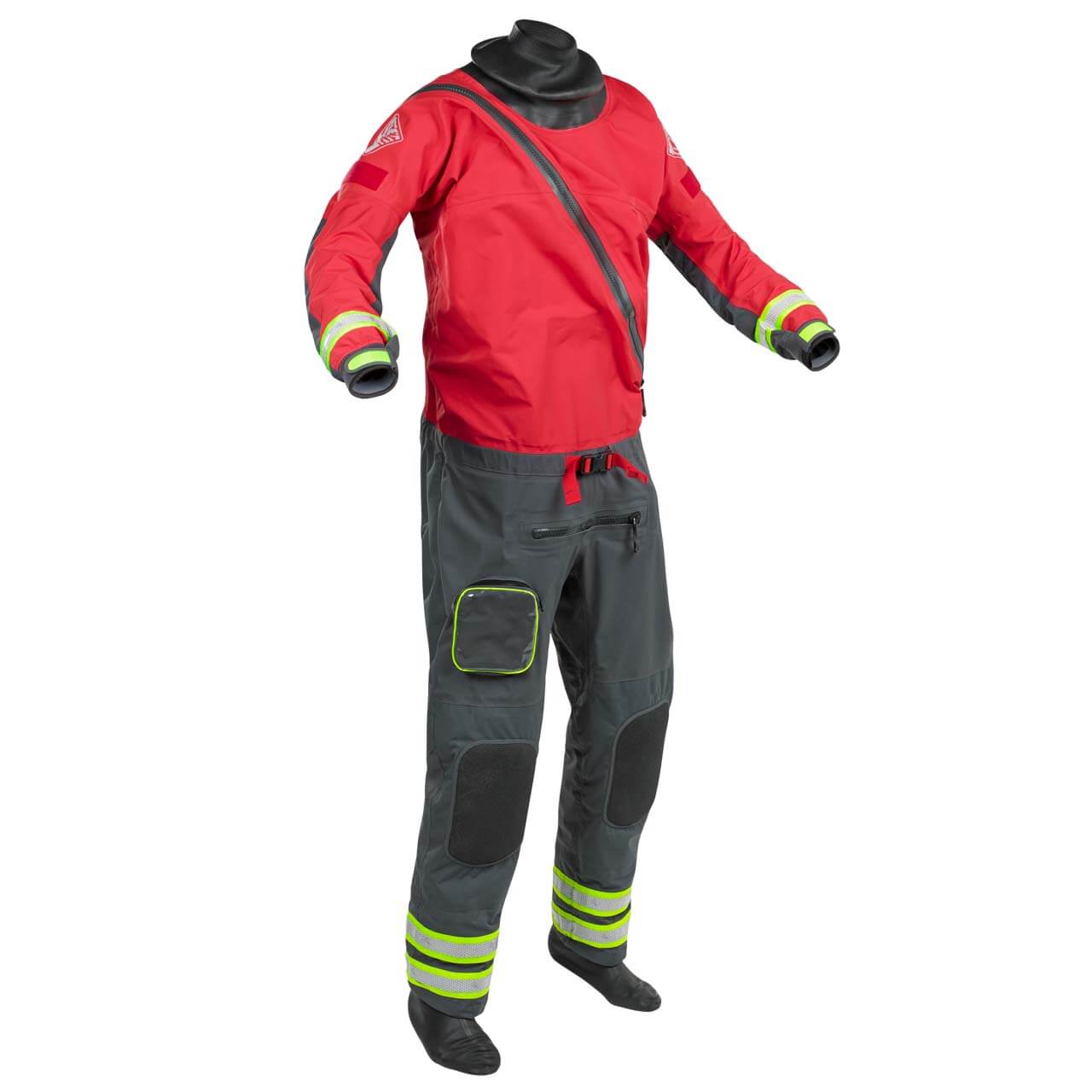 Palm Rescue Dry Suit - Red/Jet Grey, MB von Palm Equipment