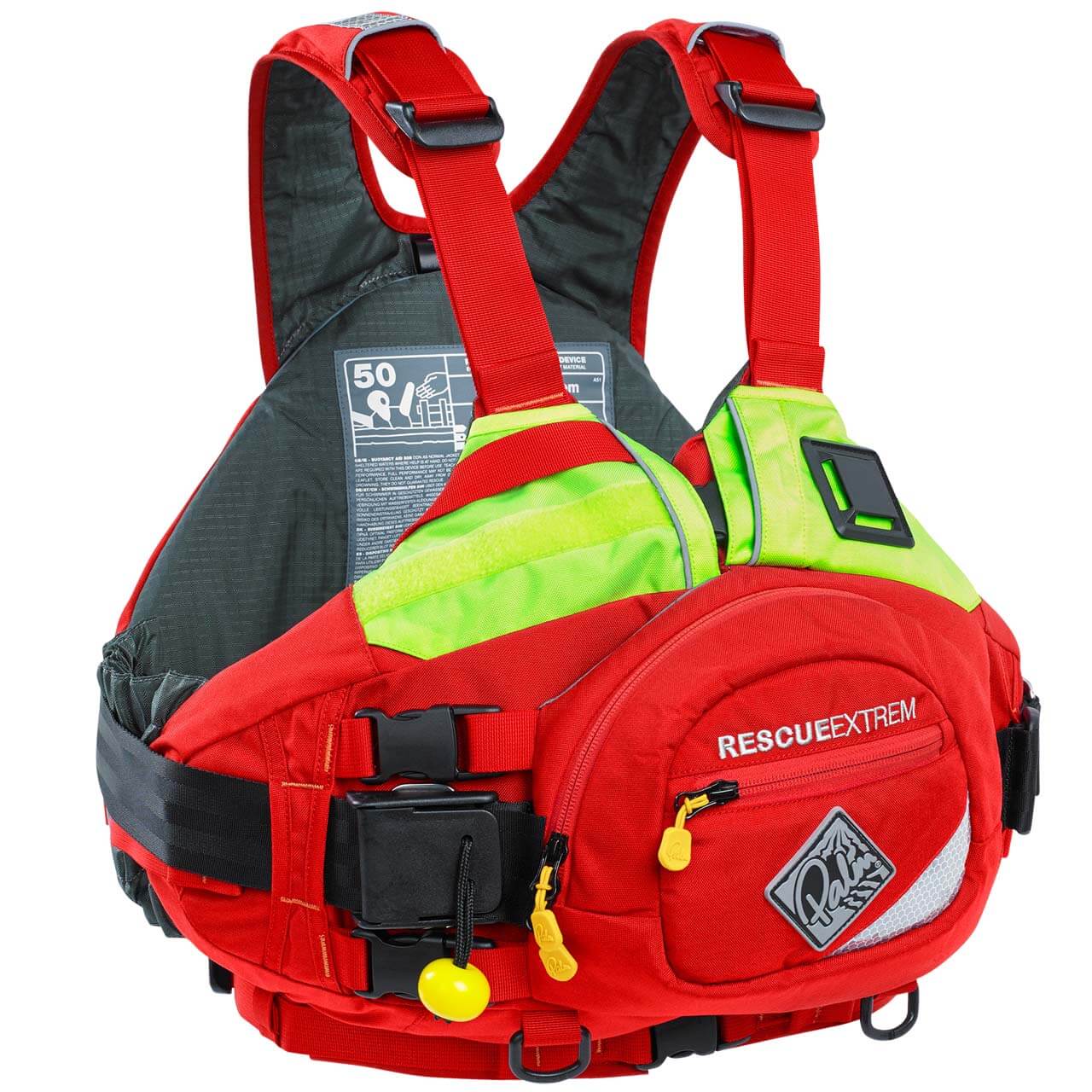 Palm Rescue Extrem Schwimmweste - Red , M/L  (70 N) von Palm Equipment