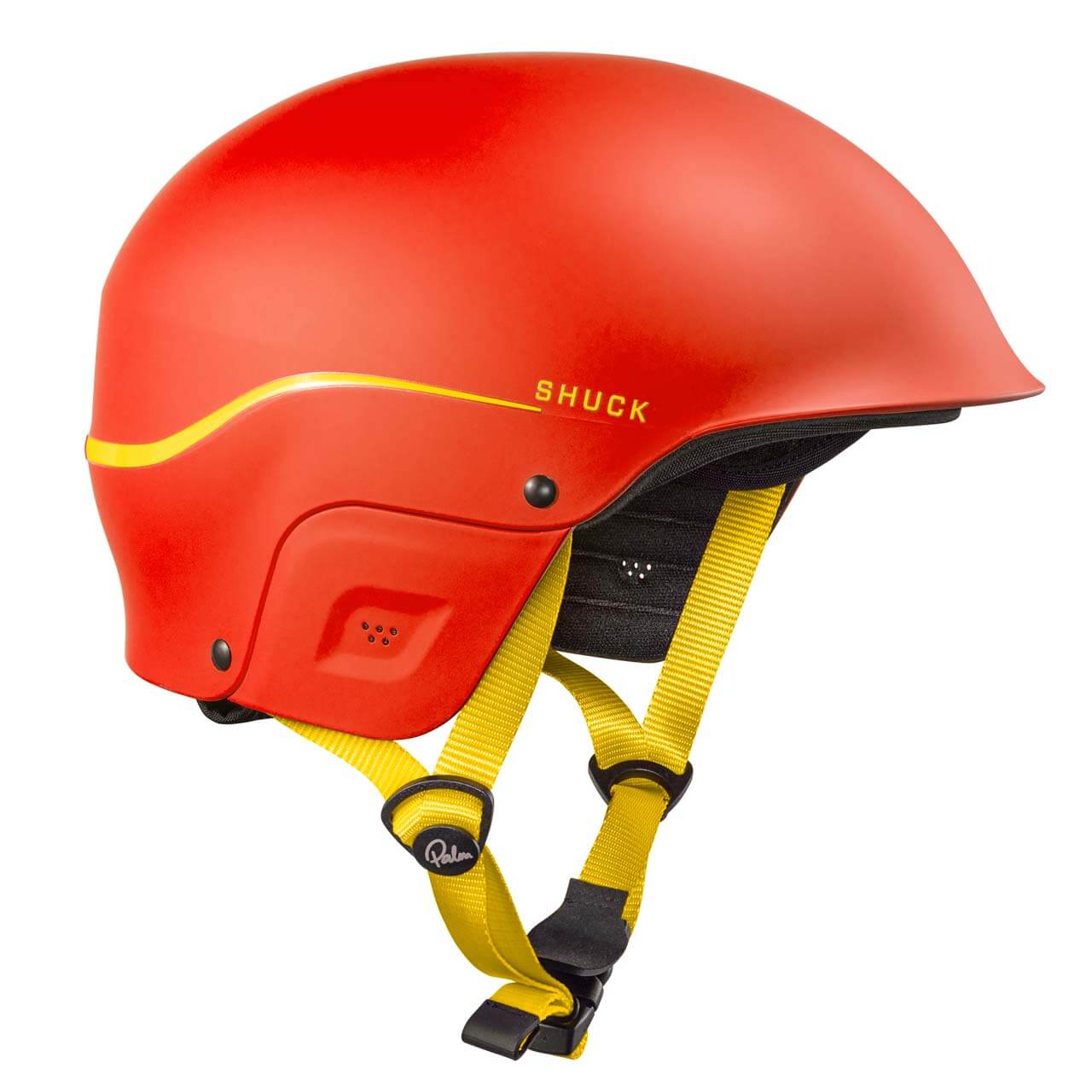 Palm Shuck Full Cut Wildwasserhelm - Red, L von Palm Equipment