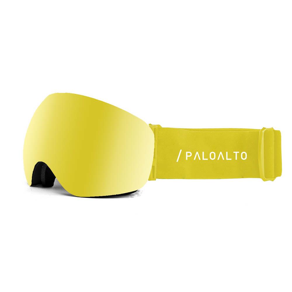 Paloalto Capitan Ski Goggles Gelb Yellow Revo / Spherical / Anti Fog / Anti Scratch/CAT3 von Paloalto