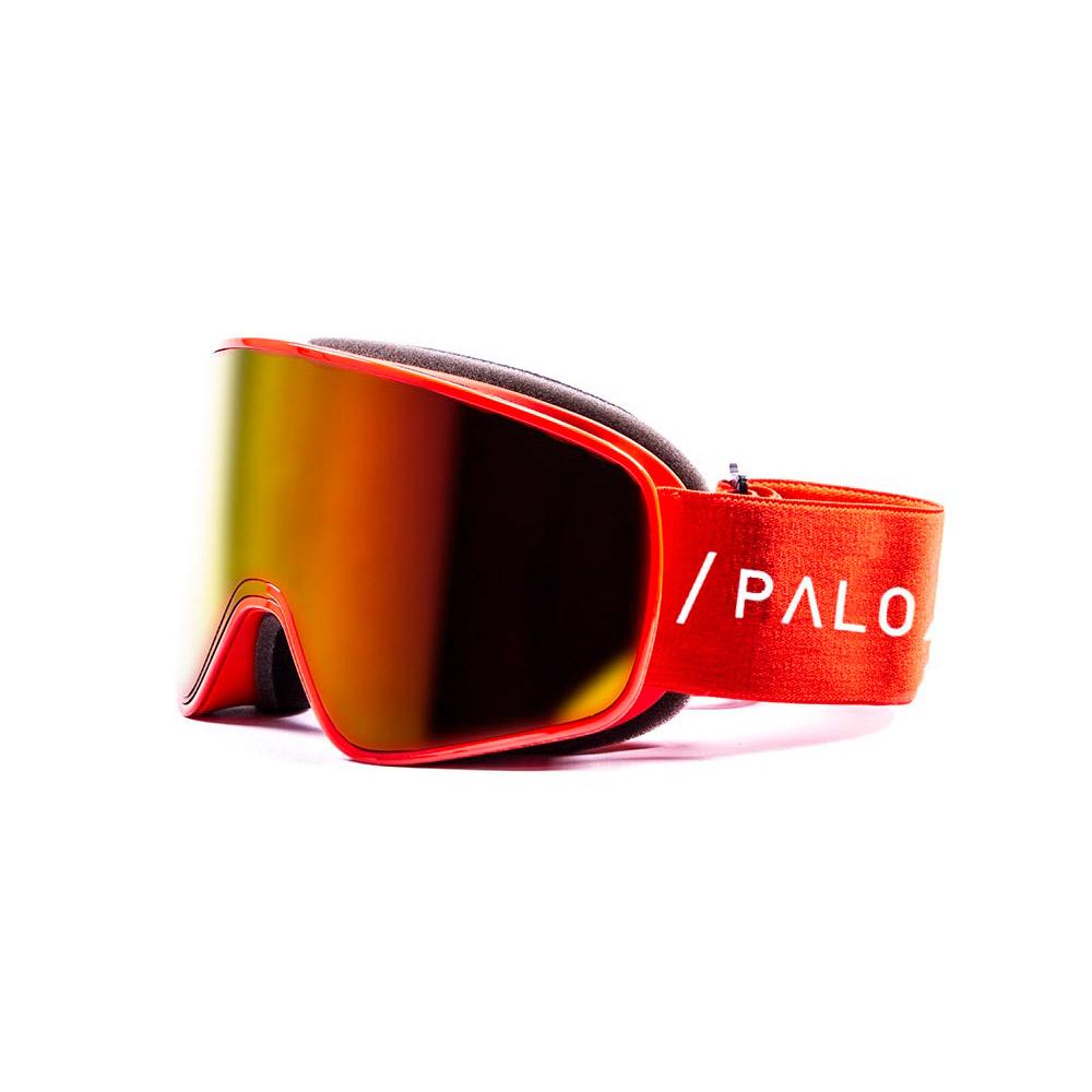 Paloalto Sanford Ski Goggles Rot Red Revo / Spherical / Anti Fog / Anti Scratch/CAT3 von Paloalto