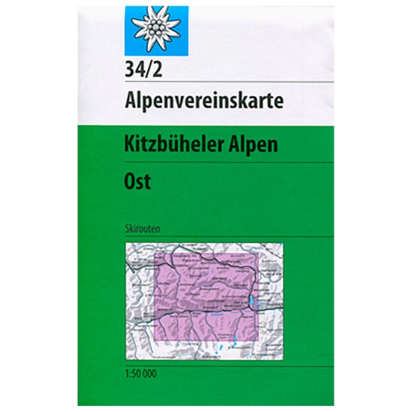 Panico - Kitzbüheler Alpen Ost - Wanderkarte 34/2 von Panico