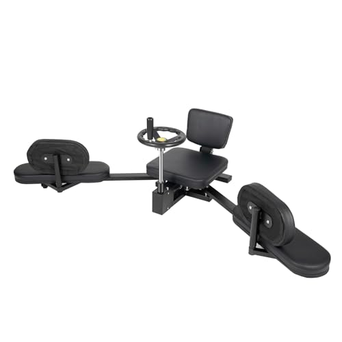 Beindehnungsgerät 200° Professioneller Spagattrainer mit Handrad Stahl-PU Konstruktion 100kg Beinspreizer für Ballett Home Gym Usw von PansyWind