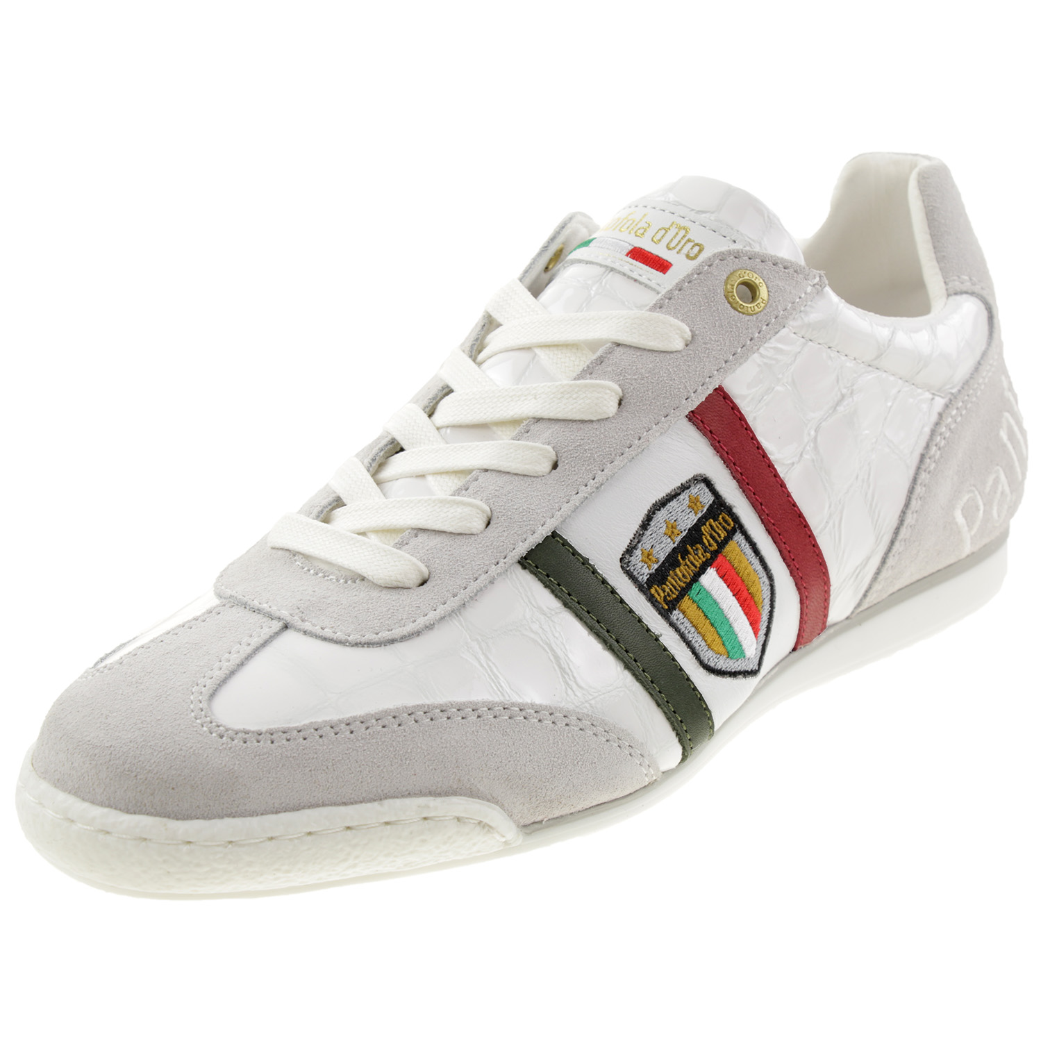 Pantofola d&#039; Oro FORTEZZA UOMO LOW Herren Sneaker weiss Leder von Pantofola D&#039;Oro