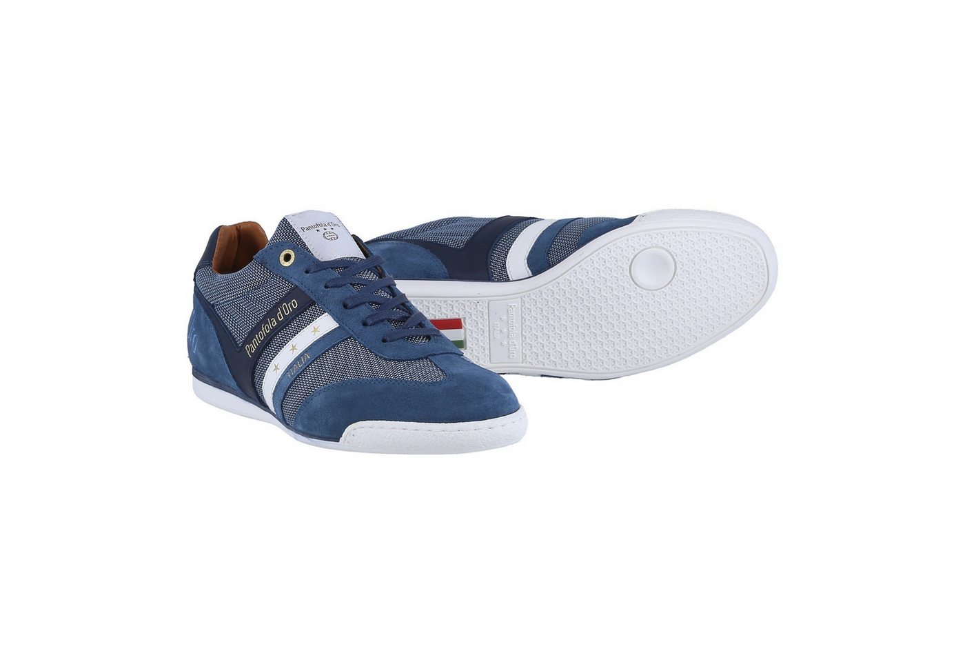 Pantofola d´Oro Vasto Nylon Low 2025 blau Herren Sneaker von Pantofola d´Oro