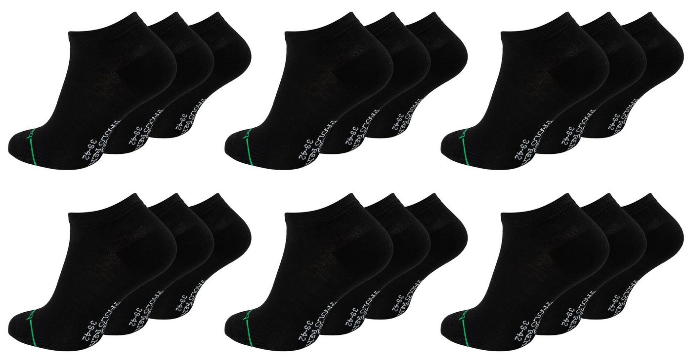 Paolo Renzo Sneakersocken Geruchshemmend (18-Paar) Atmungsaktive Unisex Sneaker Socken aus hochwertiger Bambus Viskose von Paolo Renzo