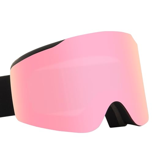 Paopaoldm Skibrille, Anti-Beschlag-Snowboardbrille, UV-Schutz, Schneebrille, Outdoor-Sport, Snowboardbrille, doppellagige Skibrille, UV-Schutz, Sportbrille von Paopaoldm