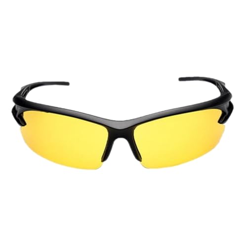 Paowsietiviity Modische Sonnenbrille, Anti-Scheinwerfer, bequeme Brille, breite Anwendung, coole Brille, Radfahren, Outdoor-Sport, Zubehör, Nacht von Paowsietiviity