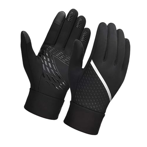 Paowsietiviity Winterhandschuhe, Thermo-Handabdeckung, Outdoor, stilvoll, für Damen und Herren, rutschfest, Skifahren, Radfahren, Handschuh, Kleidung, Zubehör, Größe S von Paowsietiviity